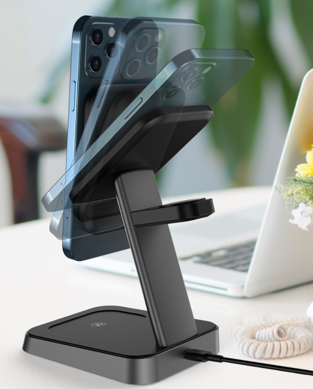 Wireless Charging station 3in1